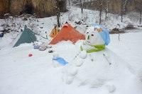 后河踏雪