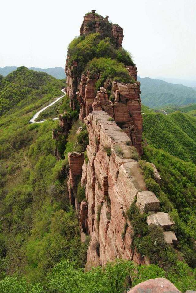 【龙】九女峰嶂石岩爬山逃票逛景区