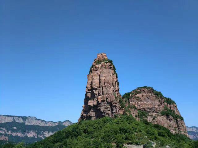 【龙】九女峰嶂石岩爬山逃票逛景区