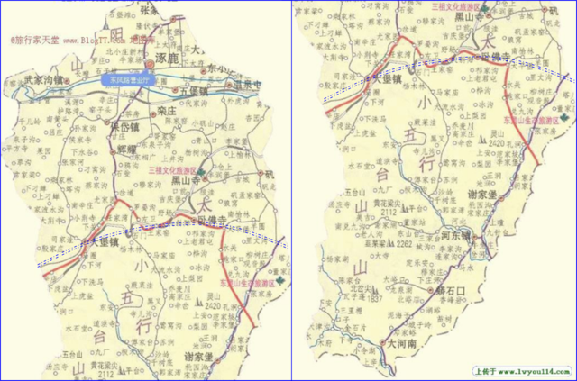 张家口涿鹿县行政区划图