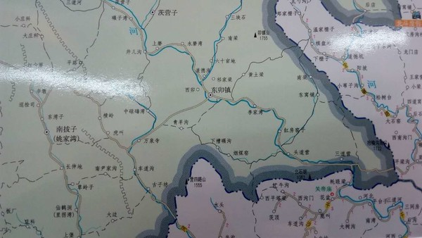   附件3:收集的赤城县千米高山地图资料  