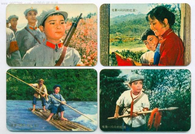 我最初知道映山红,是小时候看的一部电影《闪闪的红星》,其中的画面和